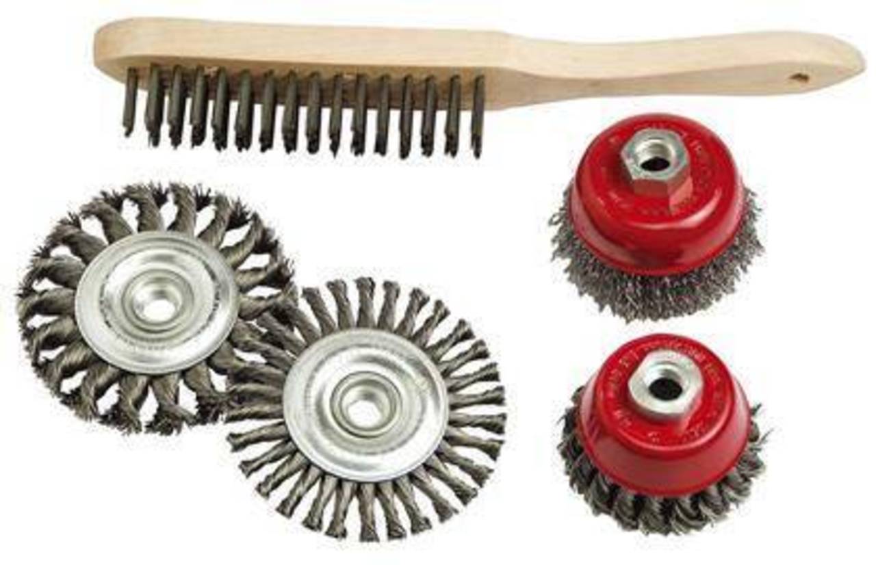 Winkelschleifer Drahtbürstensatz 5-tlg. M14