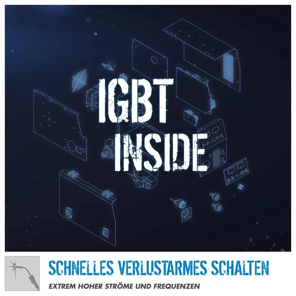 Güde Universalschweißgerät » Uni-Mig 165 SYN « Arc-Force, Anti-Stick