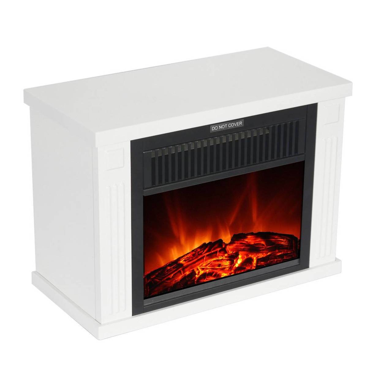 El Fuego Elektrokamin "Brügge" AY0689, 2 Heizstufen, weiß, Kamin, Heizung