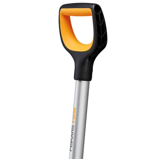 Fiskars Schneeräumer X-series » 1057186 « mit SoftGrip, gebogen