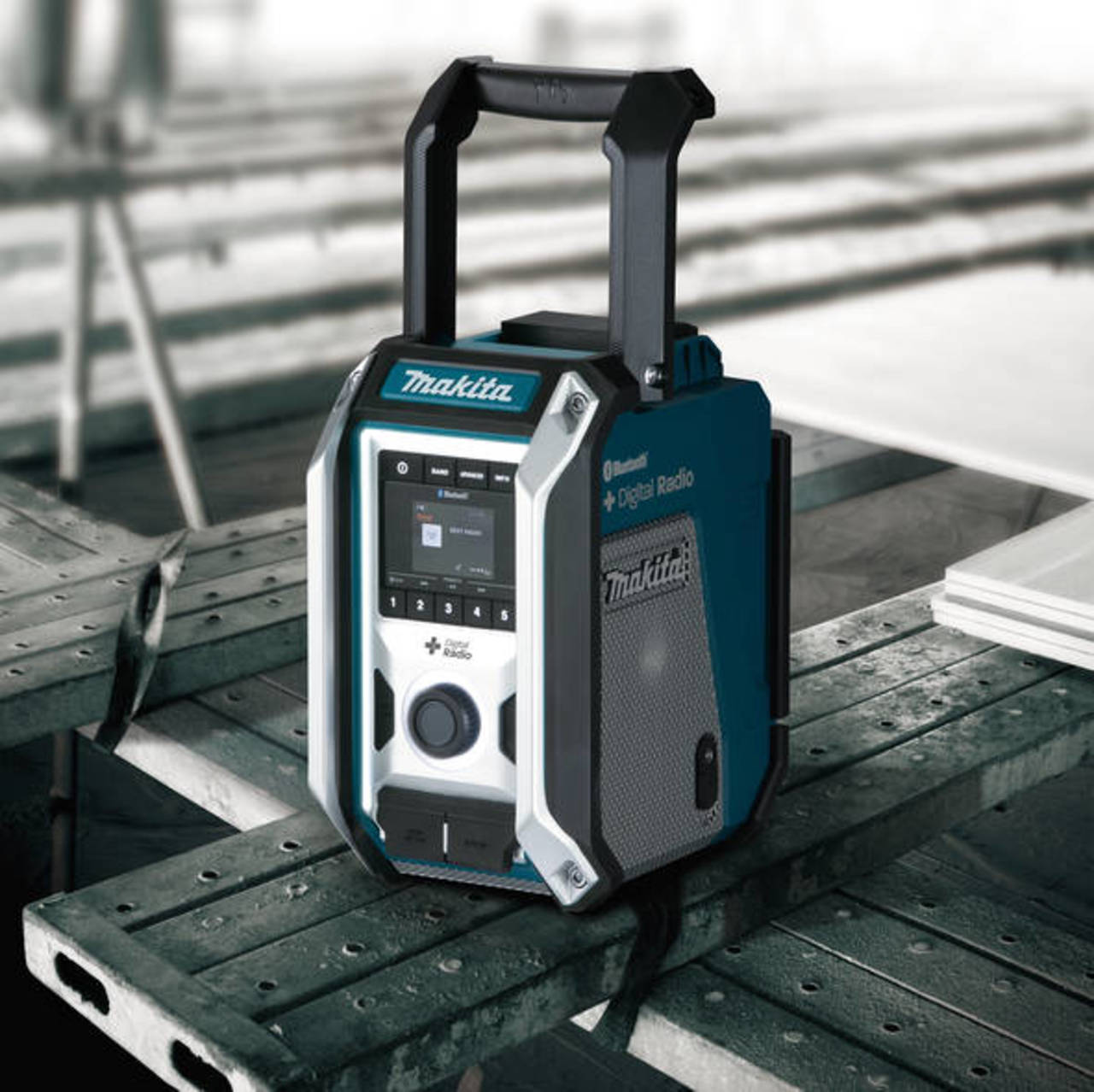Makita Akku-Baustellenradio » DMR115 « 18 Volt, DAB+