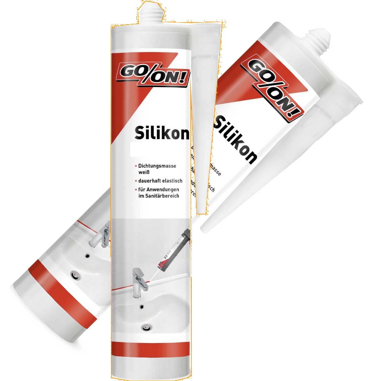 Go/On Silikon 280 ml weiss