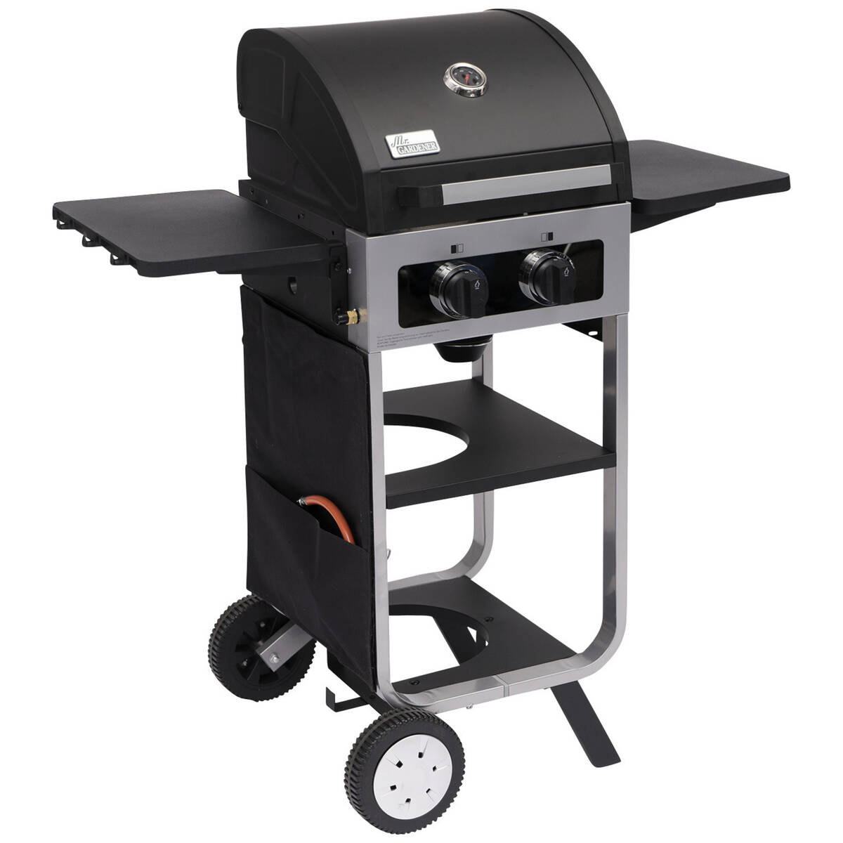 Mr. Gardener Gasgrill » Utah « Edelstahlbrenner, Grillfläche 38 x 33 cm