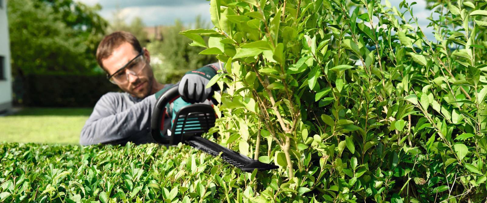 Bosch AHS 55-20 Li 18 V Akkuheckenschere, 2 x 18V Akku 2,5Ah, 55 cm