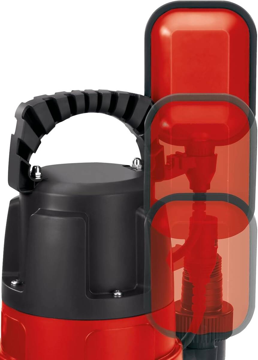 Einhell Schmutzwasserpumpe » GC-DP 7835 « Quick-Connector, Tragegriff