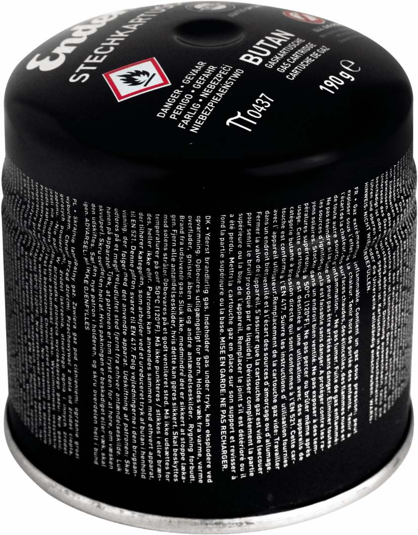 Enders Campingzubehör » Stechkartusche 190 g « für Gaskocher OLYMP