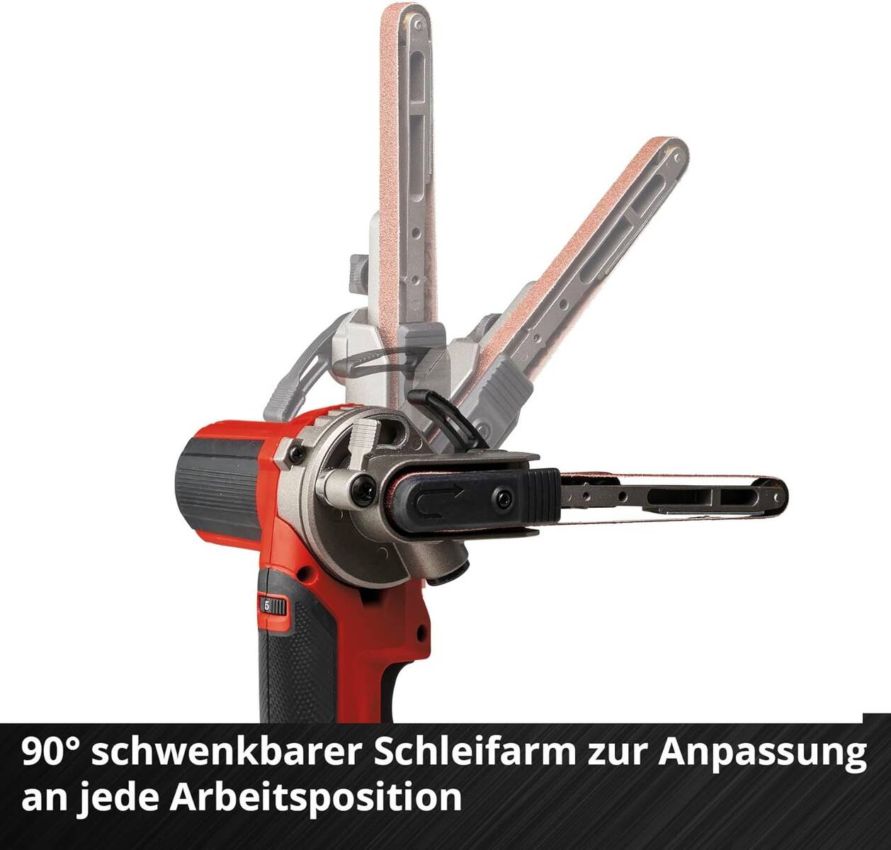 Einhell Akku-Bandfeile » TE-BF 18 Li Solo « Ergo, 18V Power X-Change