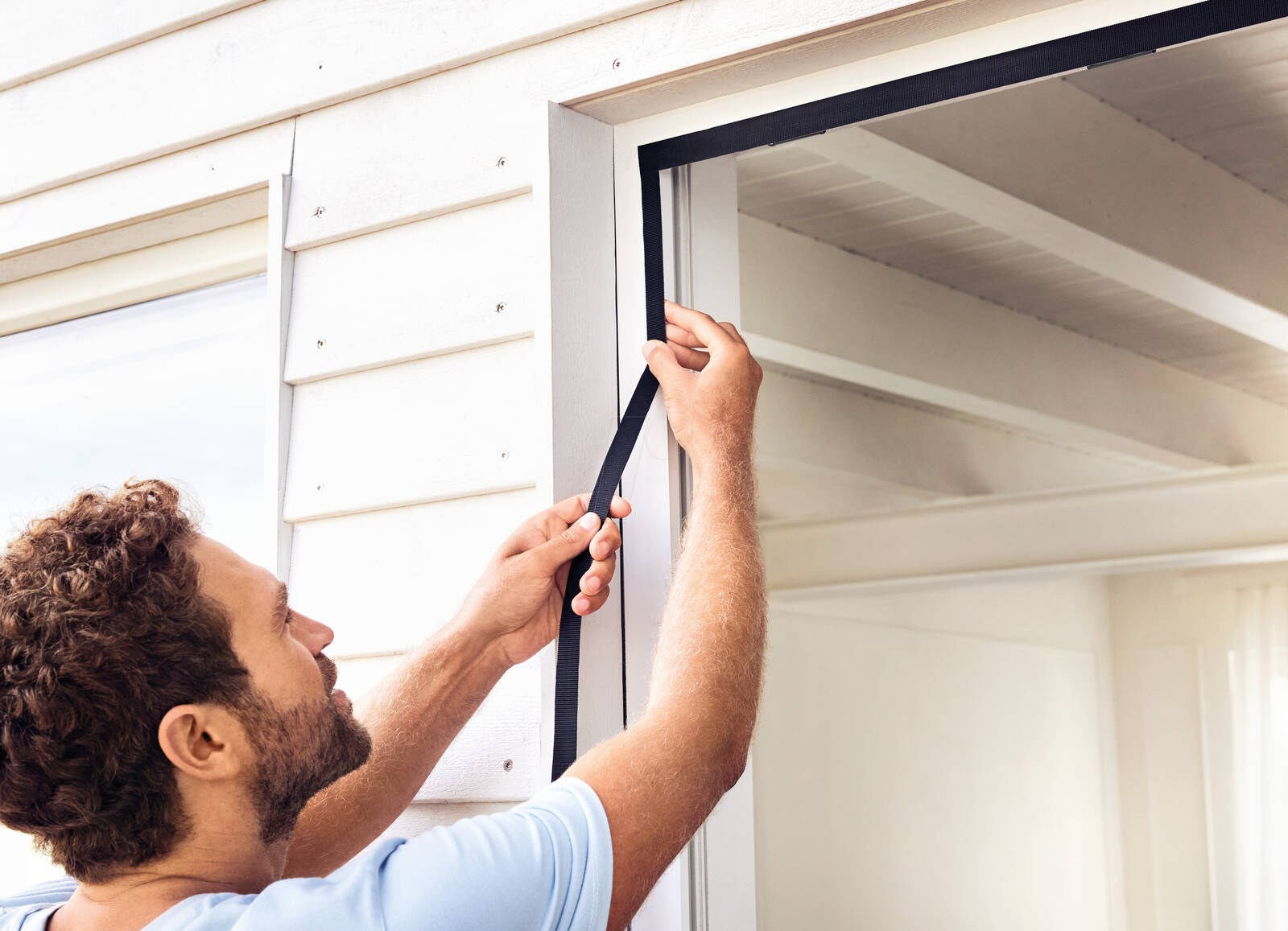 Tesa Magnet-Vorhang » Insect Stop « Insektenschutz 1,00 x 2,20 m