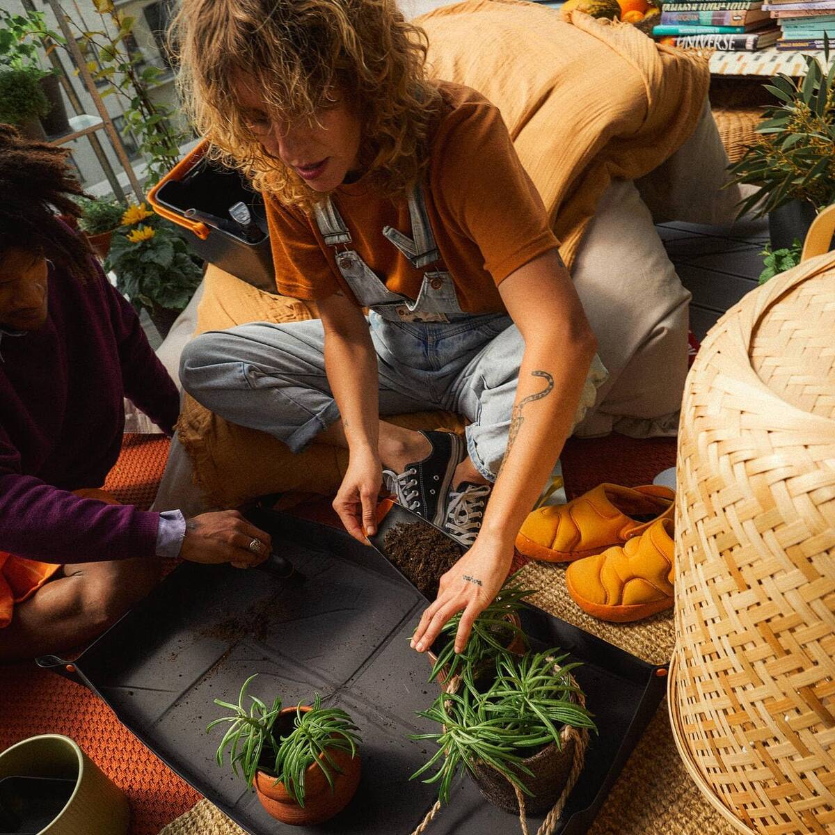 Fiskars Pflanzmatte » 1071304 « faltbar, Urban Plant Care Serie