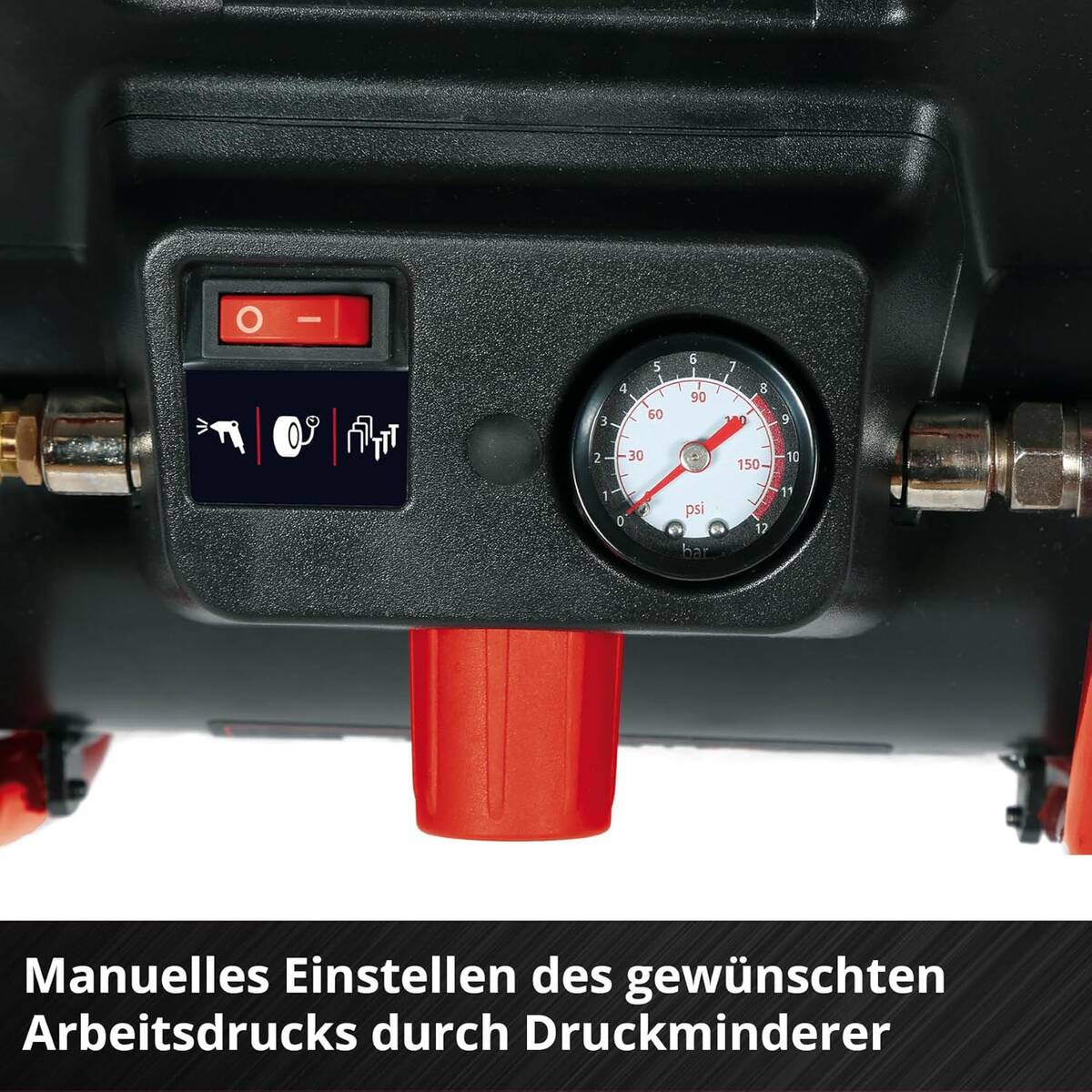 Einhell Akku-Kompressor » TE-AC 36/150 Li OF-Solo « 36 V, ohne Zubehör