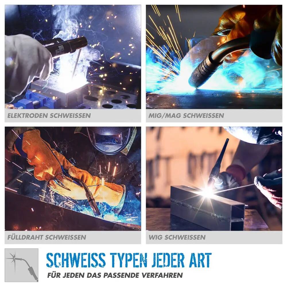 Güde Universalschweißgerät » Uni-Mig 165 SYN « Arc-Force, Anti-Stick