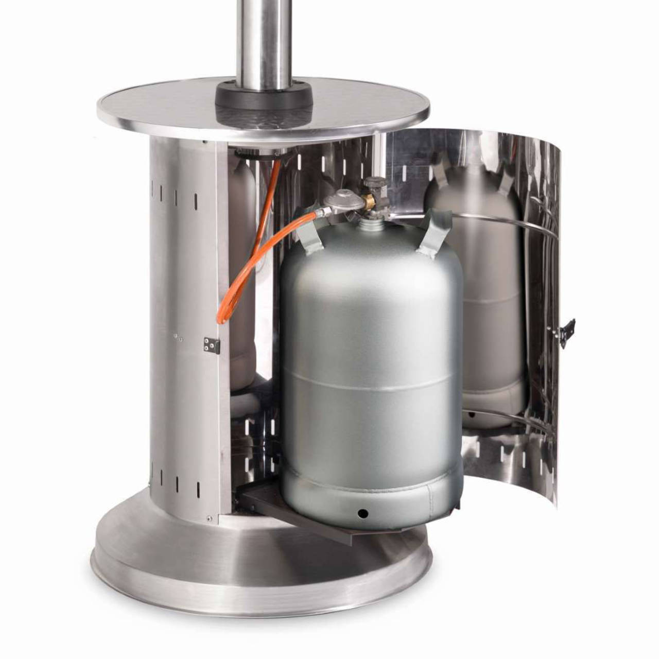 Enders Terrassen-Heizstrahler Commercial, 14 kW, Edelstahl