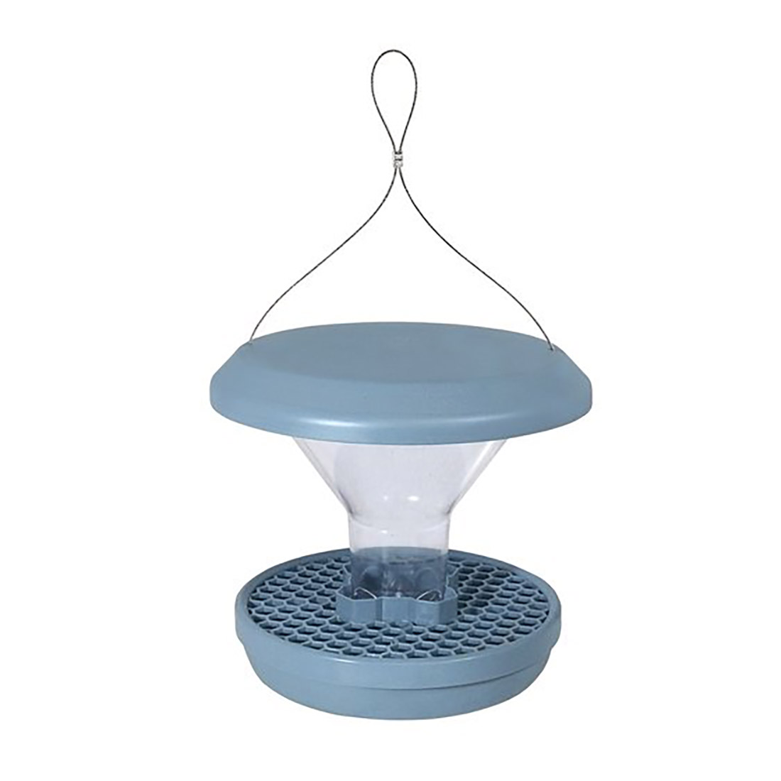 SWISSINNO Vogel-Futtersilo » SMART BIRDS « hellblau, Schutz vor Mäusen