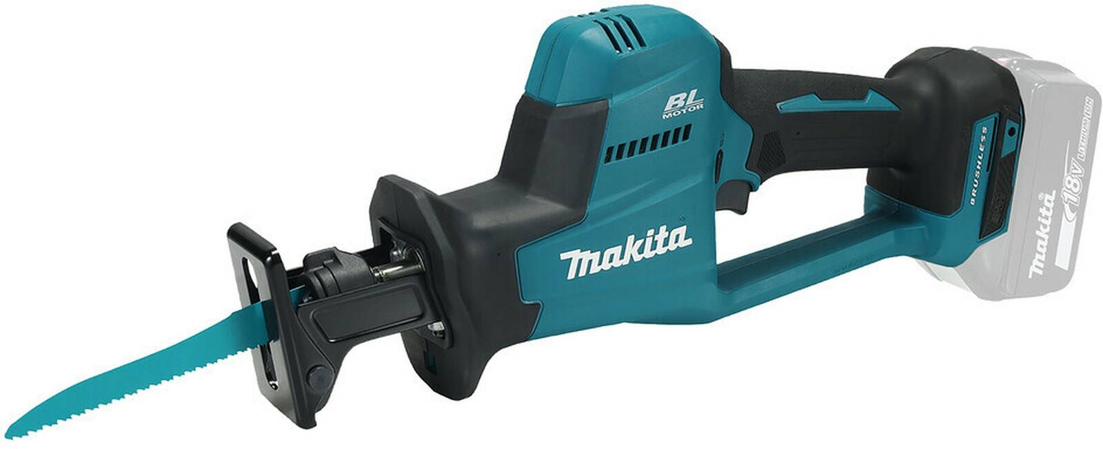 Makita Akku-Reciprosäge » DJR189Z « 18-Volt Brushlees Motor