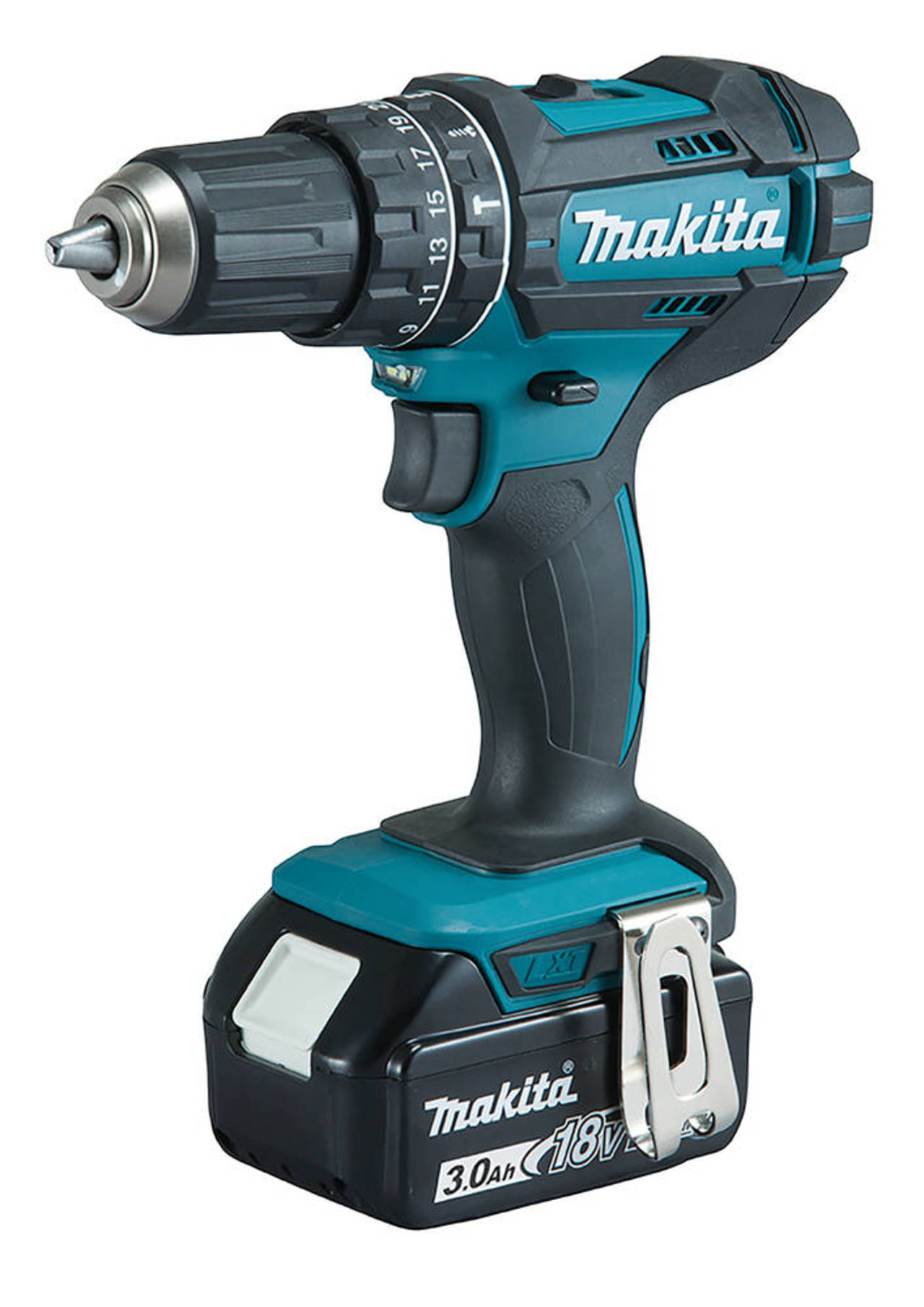 Makita Akku-Schlagbohrschrauber » DHP482RFJ « 18 Volt, 62 Nm, 2 x 3Ah