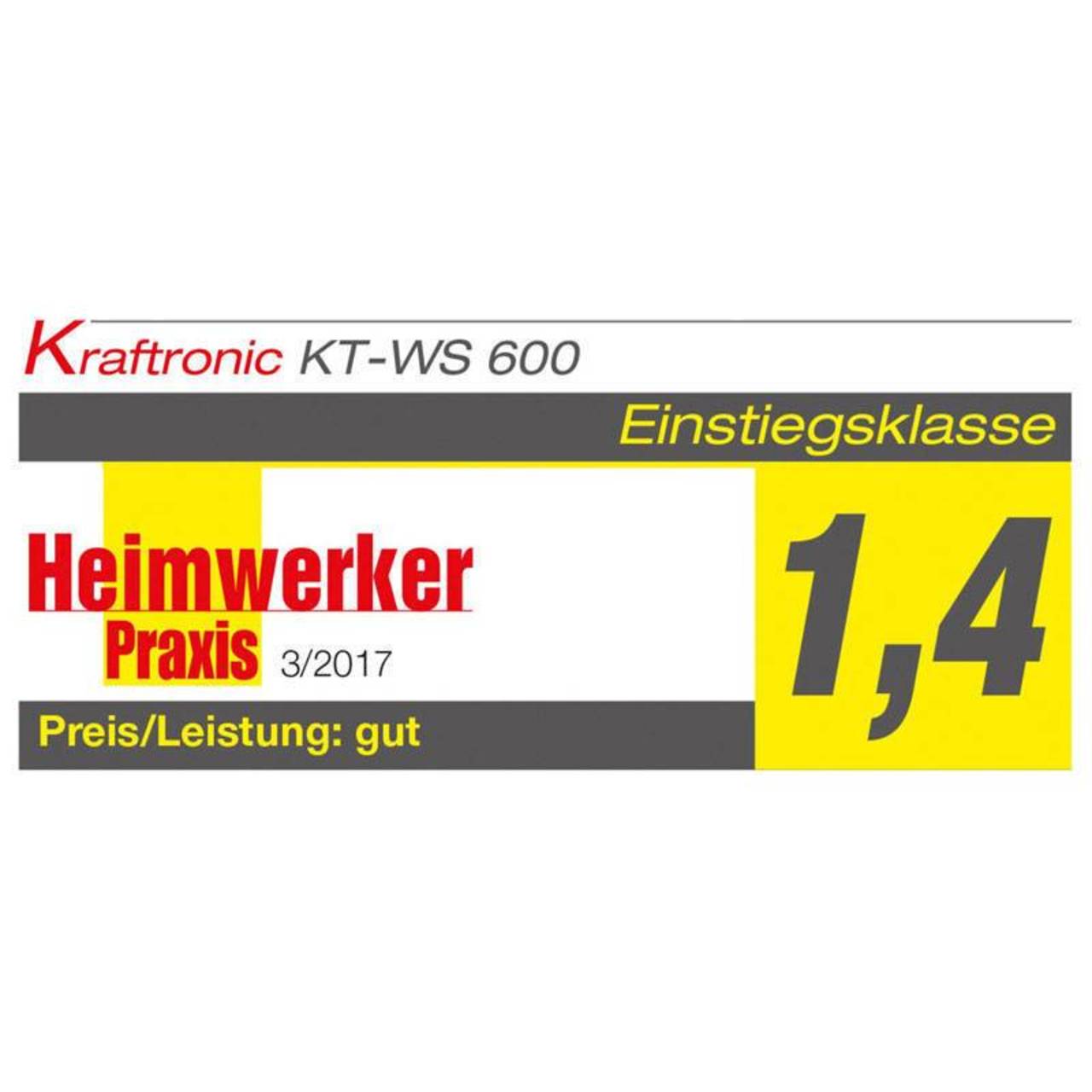 Kraftronic Winkelschleifer KT-WS 600, 600 W, 115 mm, Trennschleifer, Schleifer