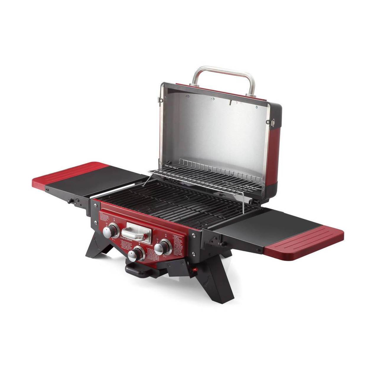 El Fuego® Gasgrill "Medison" rot, 2 Brenner, Tischgrill, BBQ, Grillen