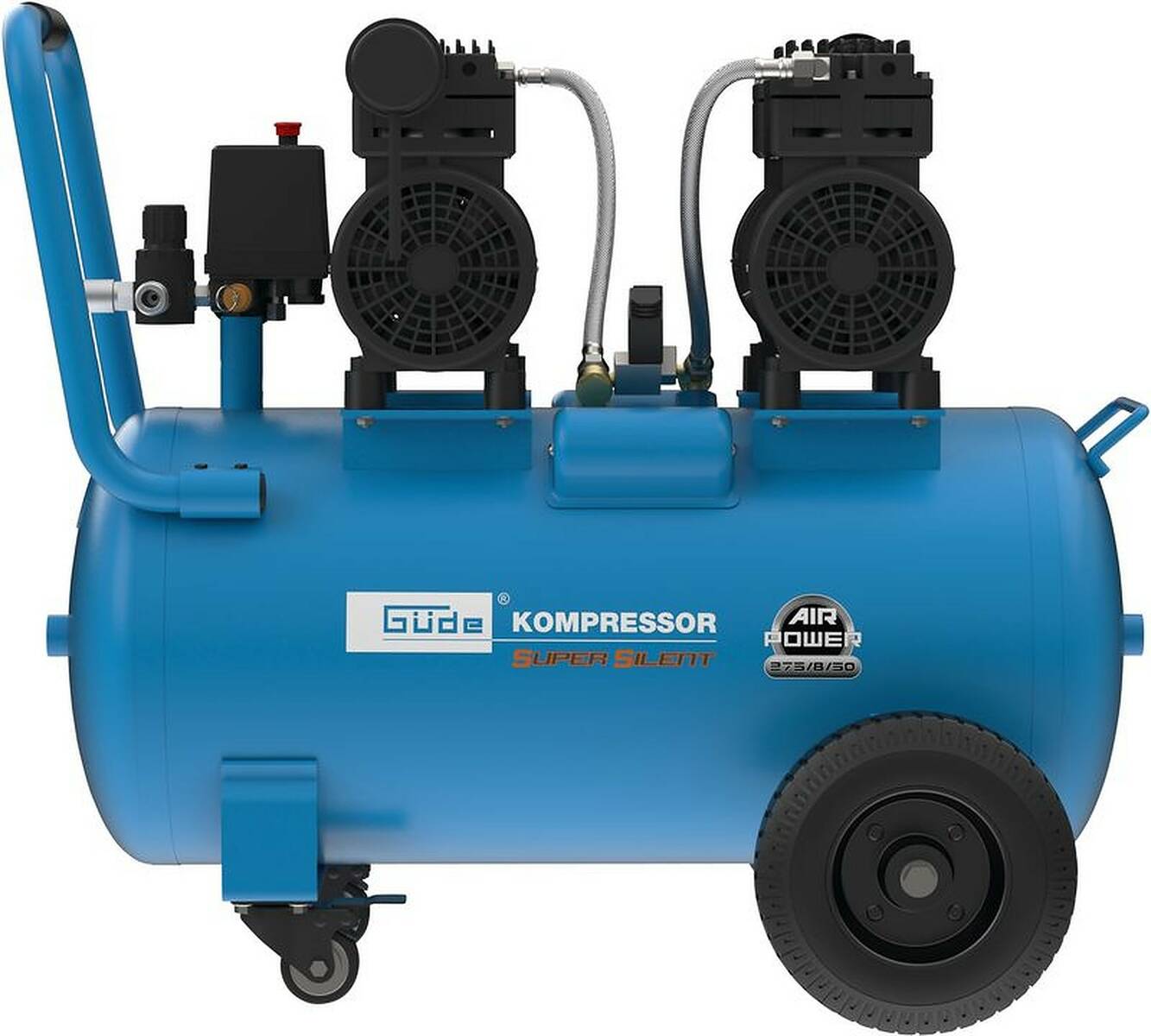 Güde Kompressor » Airpower 275/8/50 Silent « Schaldruckpegel 61 dB(A)