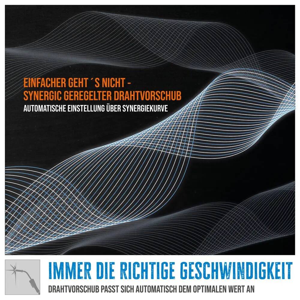 Güde Fülldraht-Schweißgerät » SG 131 A-SYN « 230 V, 20-120 A