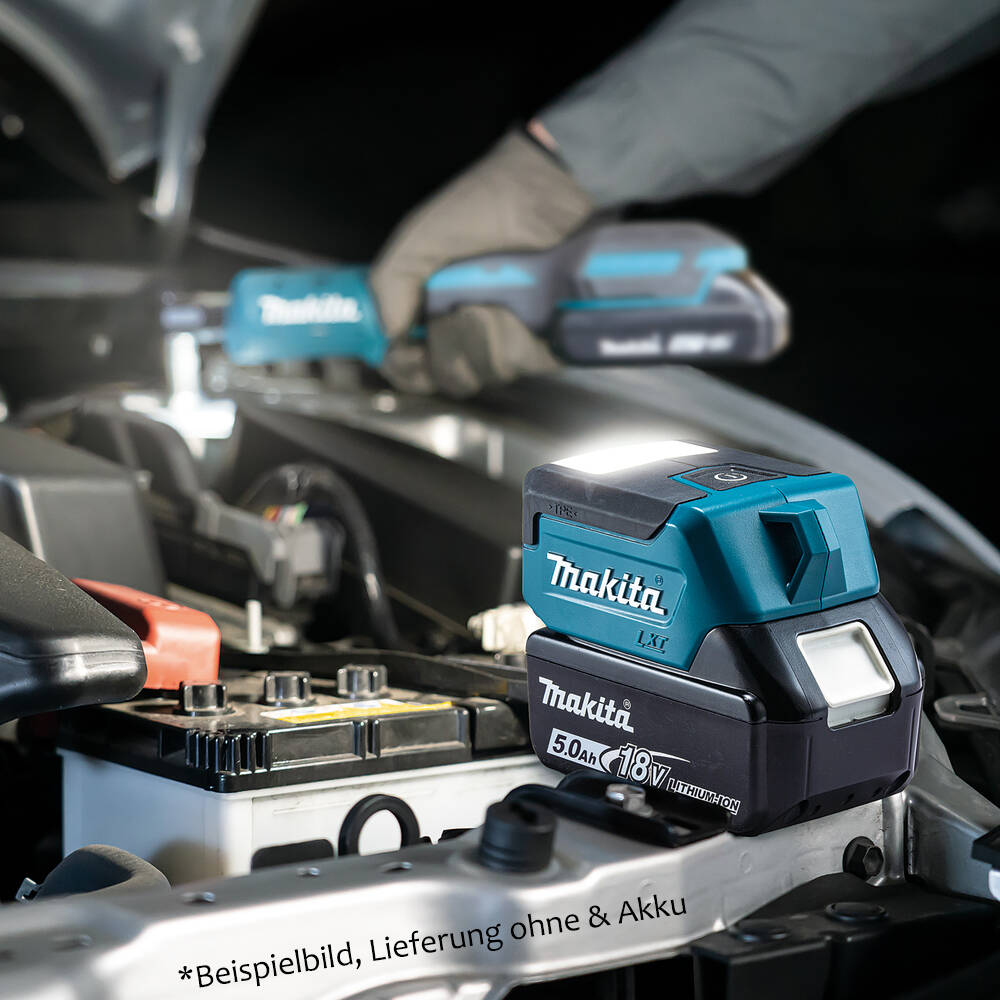 Makita Akku-LED-Taschenlampe » DML817 « LXT, 300 lm, bis 49h Betrieb
