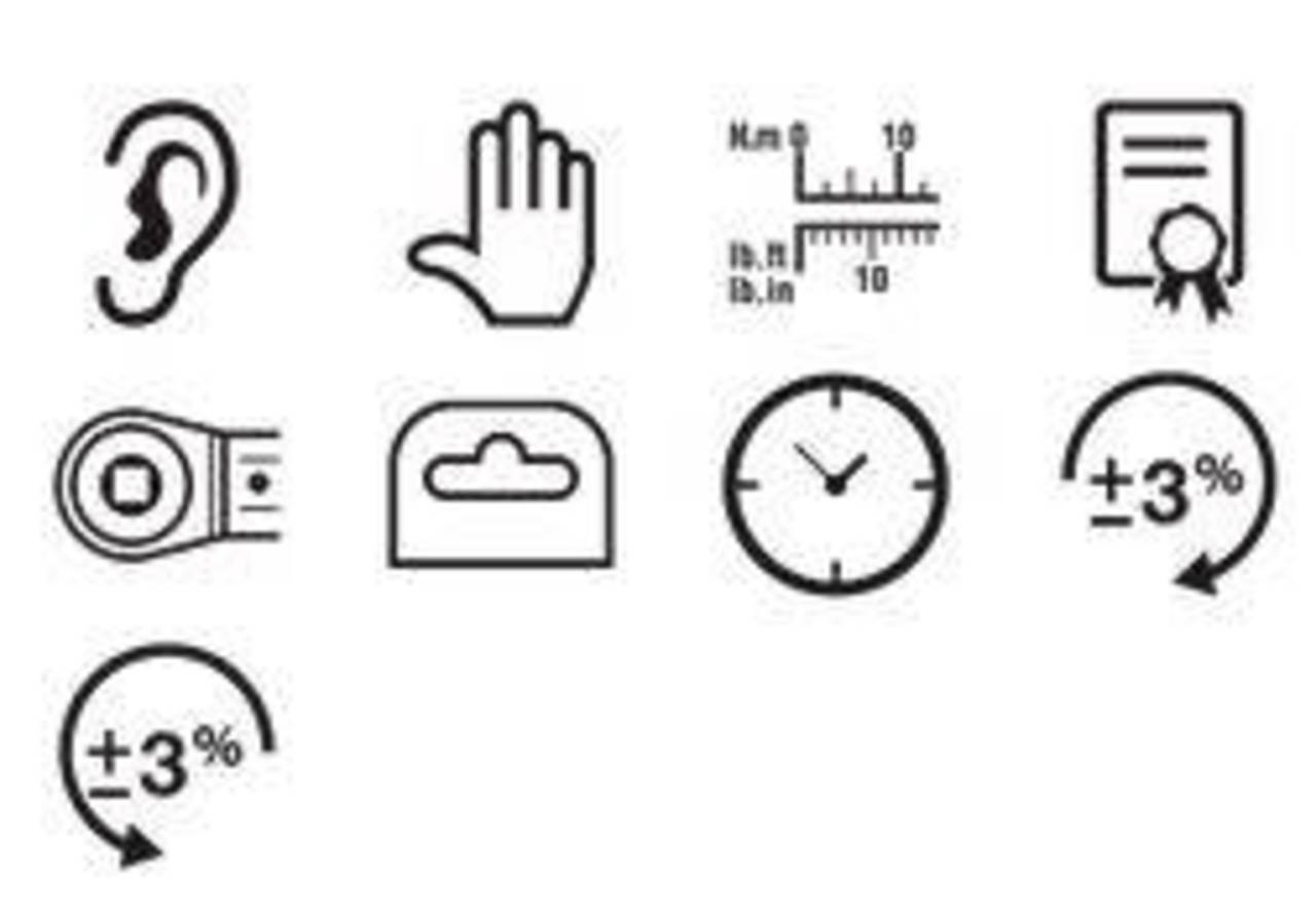 Bahco Drehmomentschlüssel 74WR-100, mechanisch, mit Fensterskala