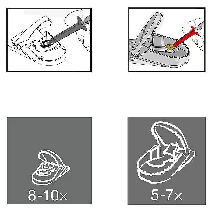 Swissinno Ersatzköder Spritze » Supercat « 2er Set