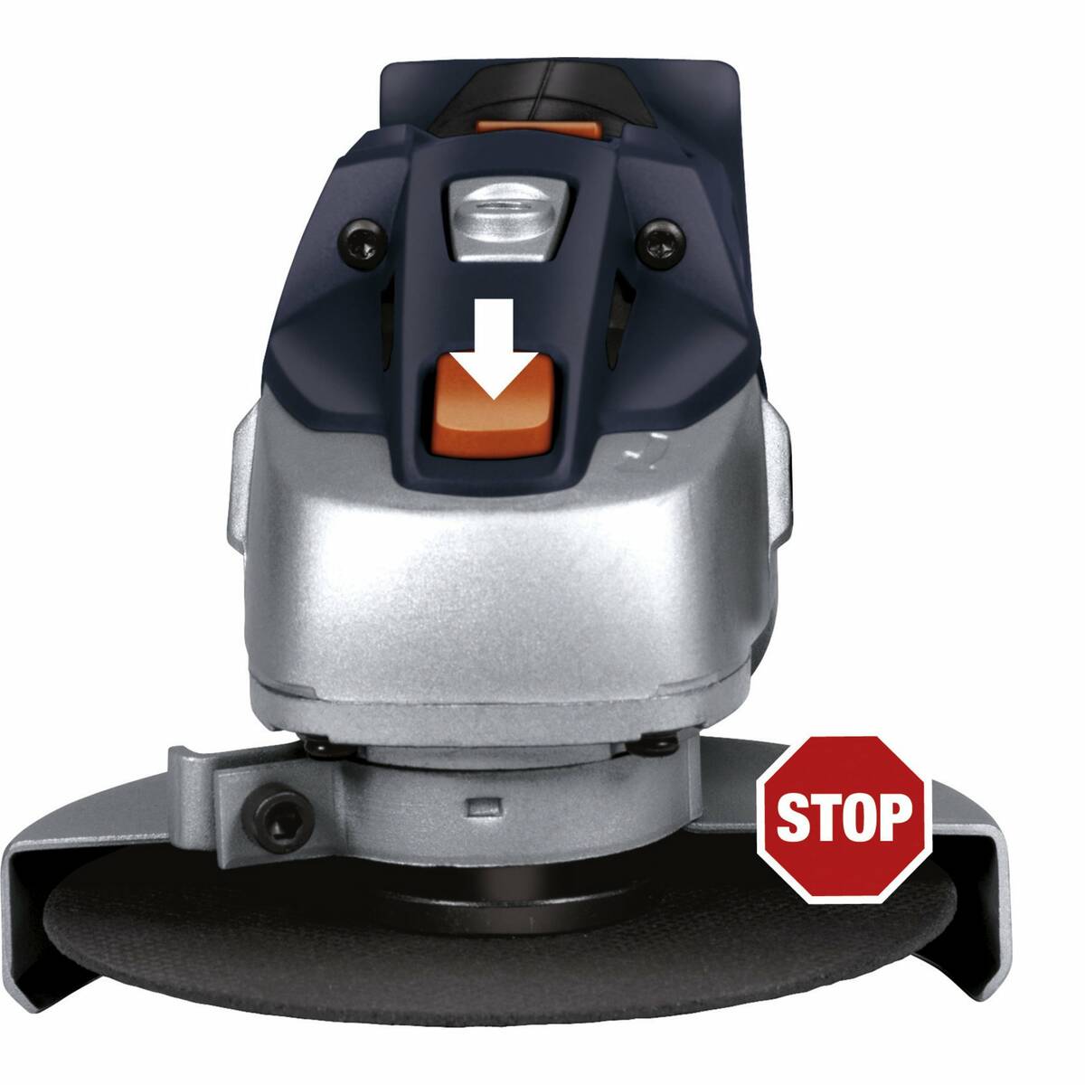 Kraftronic Akku-Winkelschleifer » KT-WS 18 Li Solo 18V « 8500 U/min