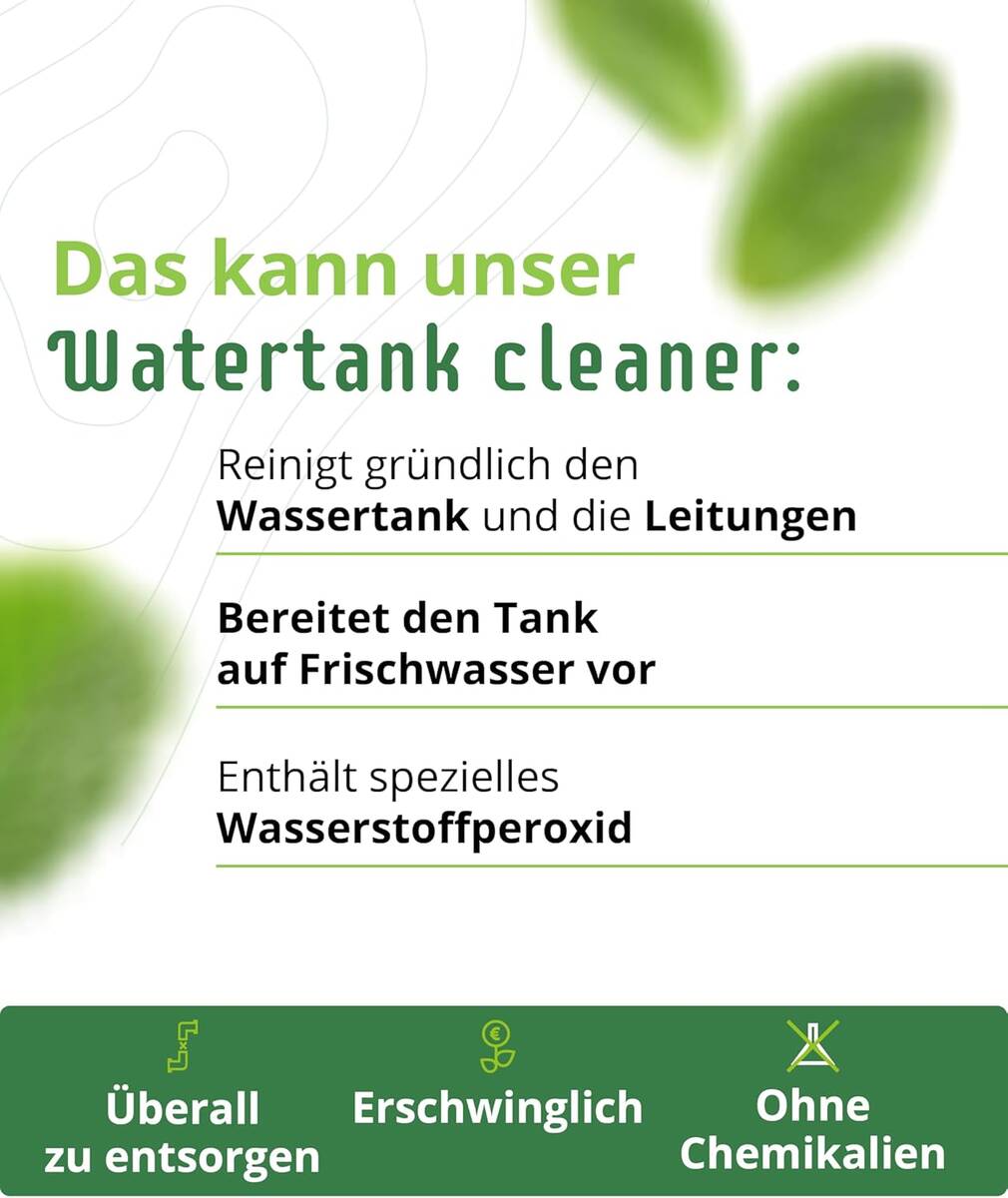 Solbio » Wassertankreiniger « 1 Liter, Gebrauchsfertig