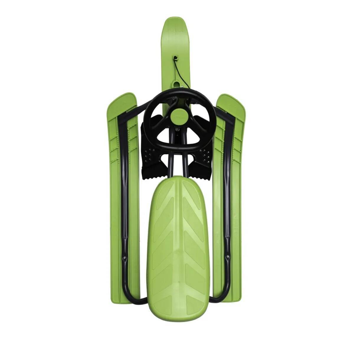 ♦ OUTLET ♦ Stiga Lenkschlitten » Snowracer Iconic « 3-Kufen, Fußbremse, Grün