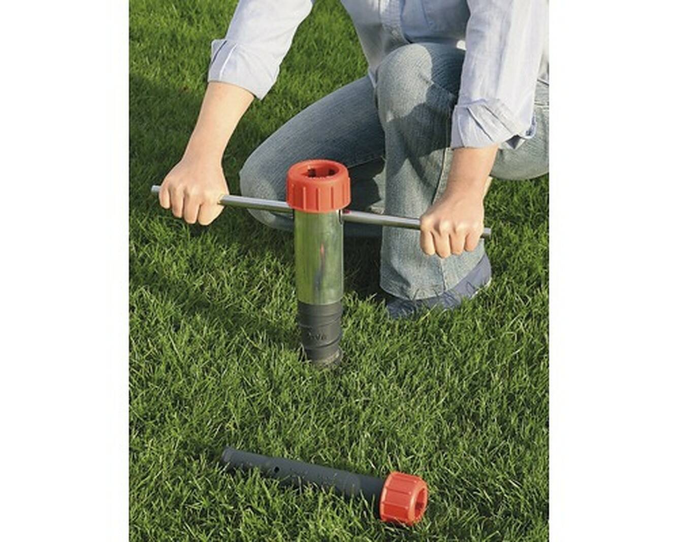 Blome Eindreh-Bodenhülse inkl. Eindrehstange  » DuoFix « 17-55 mm