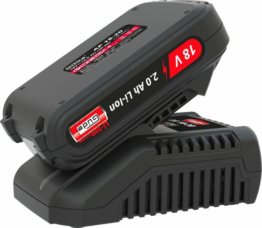 Güde Akku-Nagler & Klammergerät » KN 18-0 « inkl. Akku-Starterset