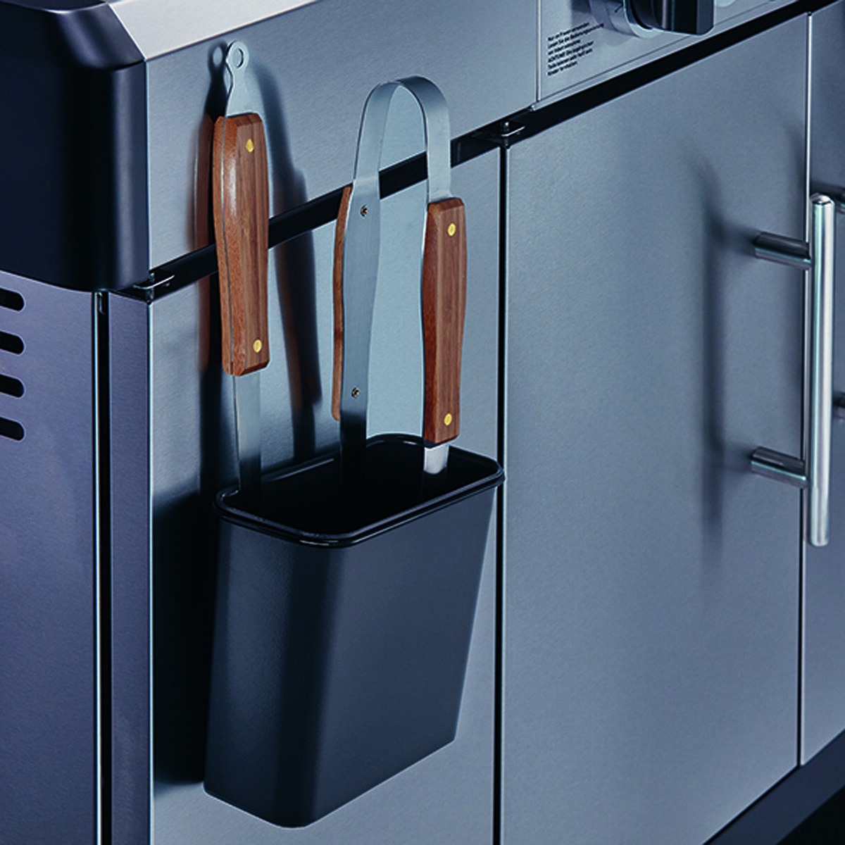 Mr. Gardener Magnetisches Grillzubehör » Abfallbehälter XXL « 800 ml