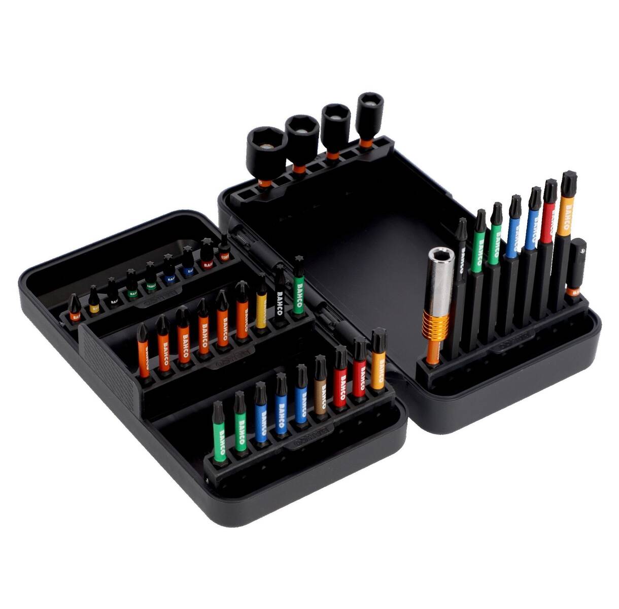 Bahco Zubehör 1/4 Zoll Impact Torsion Bit Set » 66IM/40C-1 « 40 Teile