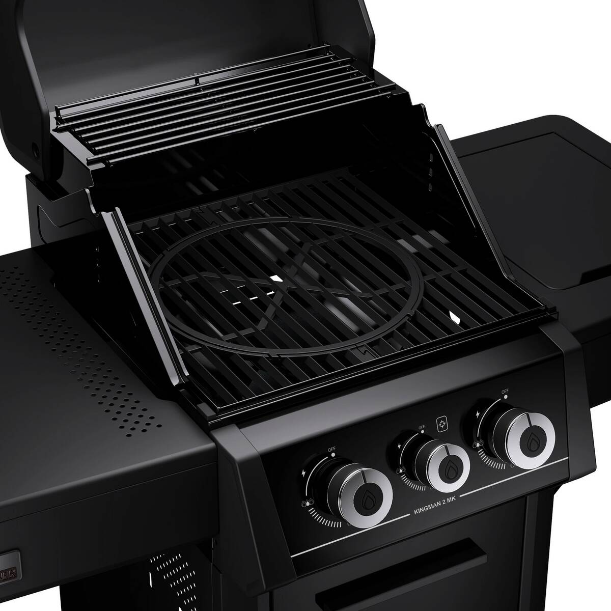 Mr. Gardener Gasgrill » Kingman 2 MK « 2 Brenner, inkl. Seitenkocher