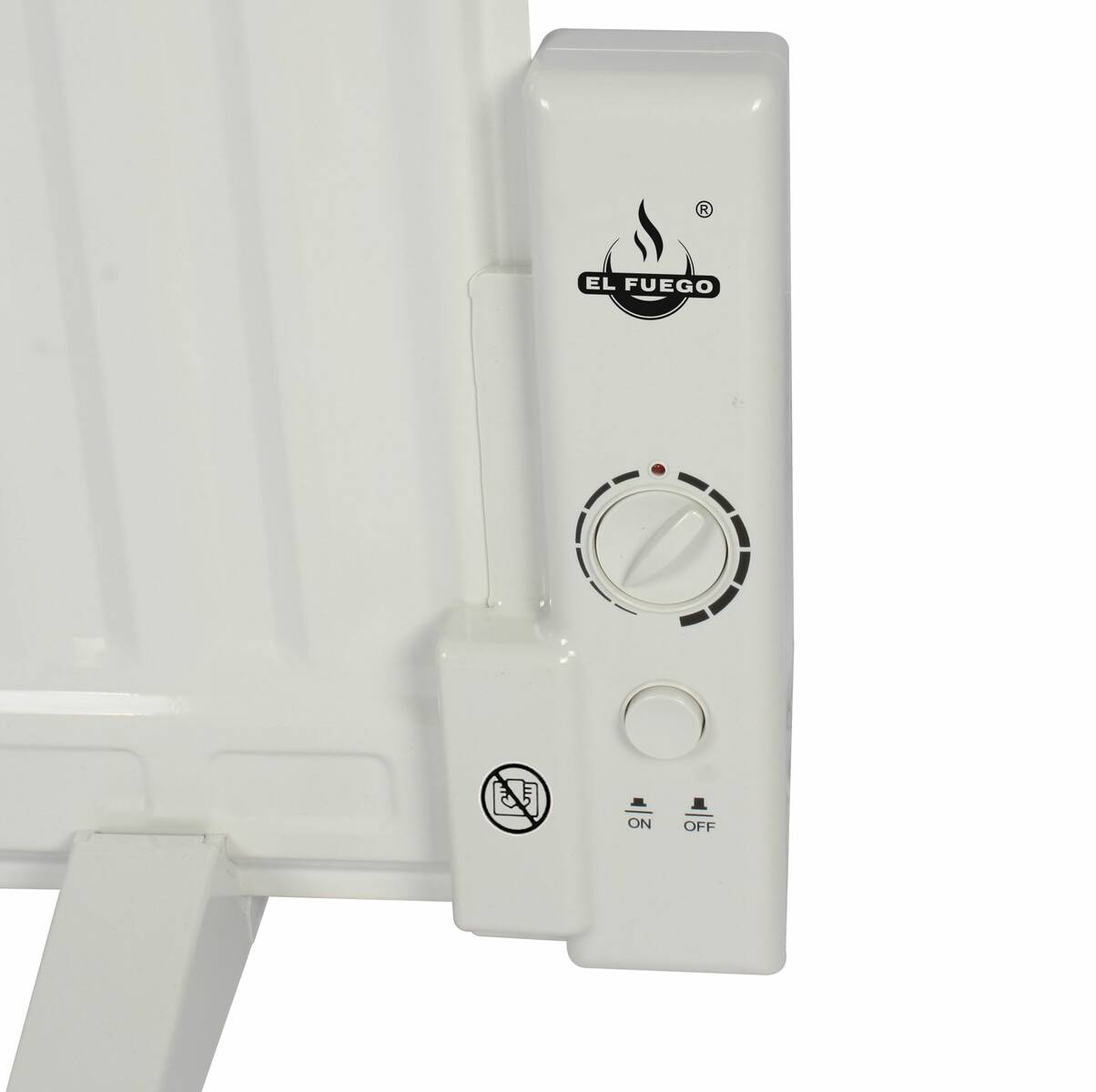 El Fuego Öl-Panelheizer » AY4962 « Kipp & Überhitzungsschutz, 600 Watt