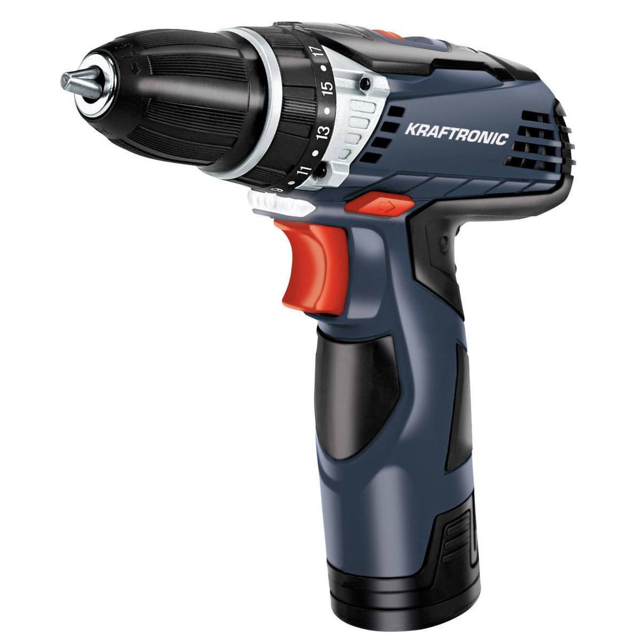 Kraftronic Akku-Bohrschrauber KT-AS 12 Li, 12V 1,5 Ah, Schnelllader, Koffer