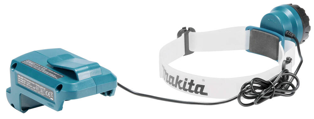 Makita LED Akku Stirnlampe » DML800 « 18V-LXT, 2000 lx, Gürtelclip