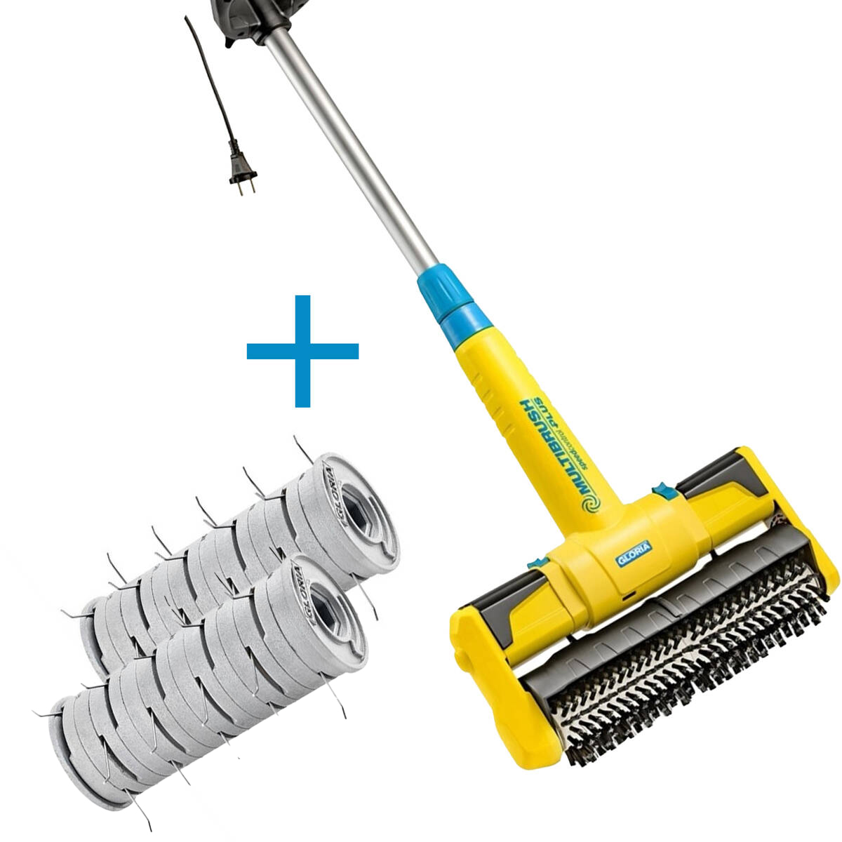 Gloria Fugenreiniger » MultiBrush 230V XL « 500 W, inkl. Lüfterwalze