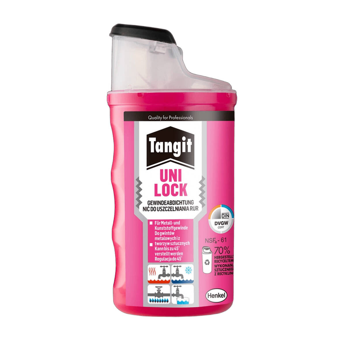 TANGIT Gewinde-Dichtfaden » Uni-Lock « 80 m, Weiß