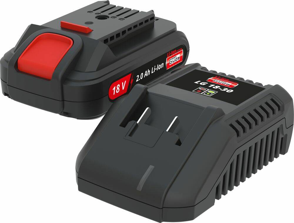 Güde Akku-Nagler & Klammergerät » KN 18-0 « inkl. Akku-Starterset