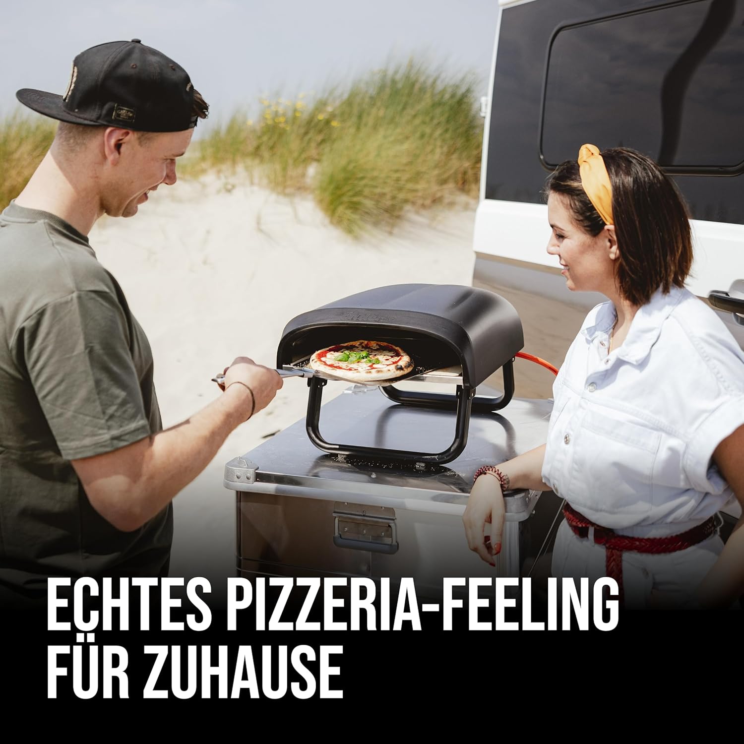 Enders Pizzaofen » Paco « Gasanschluss, 500 Grad, Beine klappbar