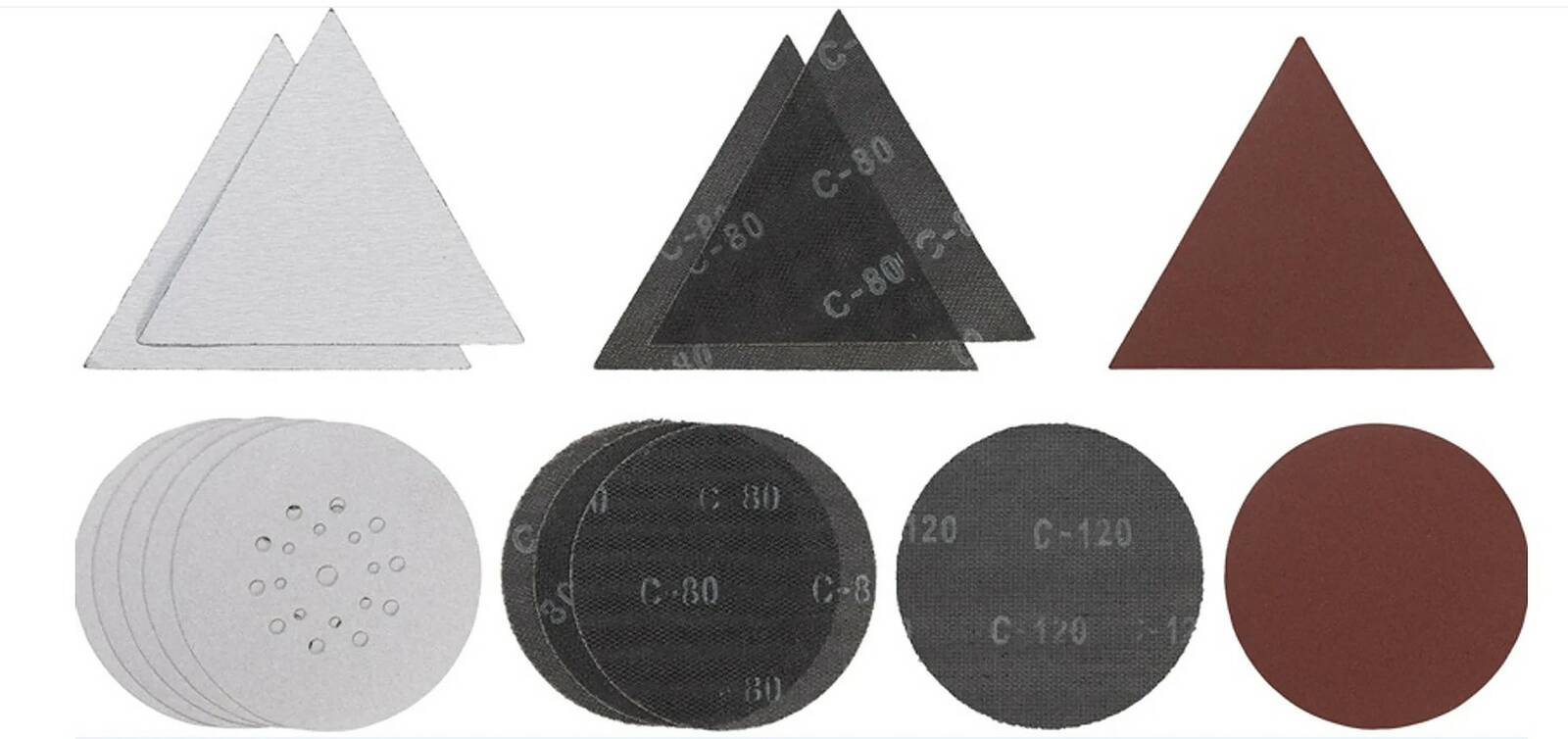 Einhell Trockenbauschleifer Schleifscheiben »15-teilig« KWB