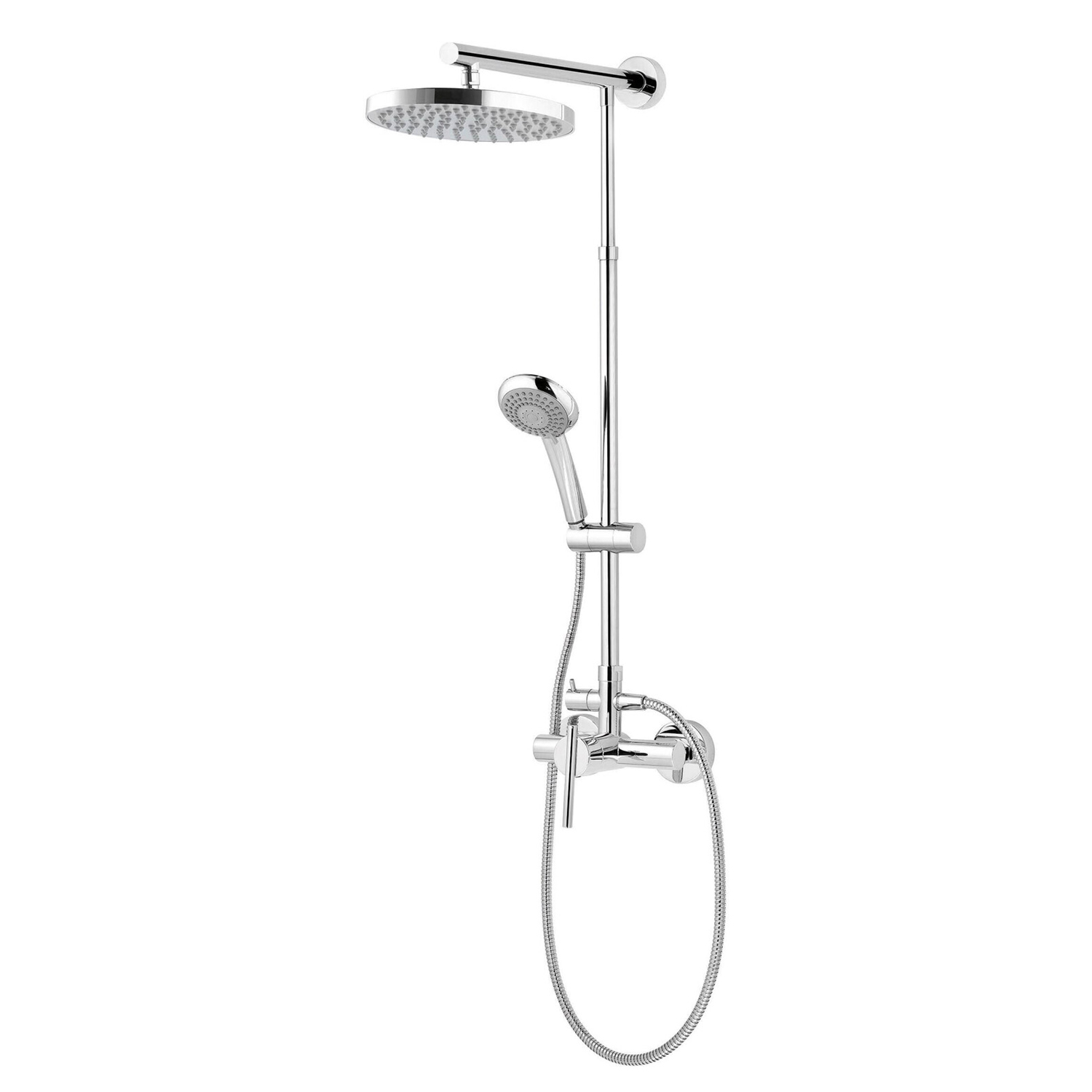 ♦ OUTLET ♦ Schulte DuschMaster Rain Classic » D962002 « Inkl. Einhebelmischer, rund