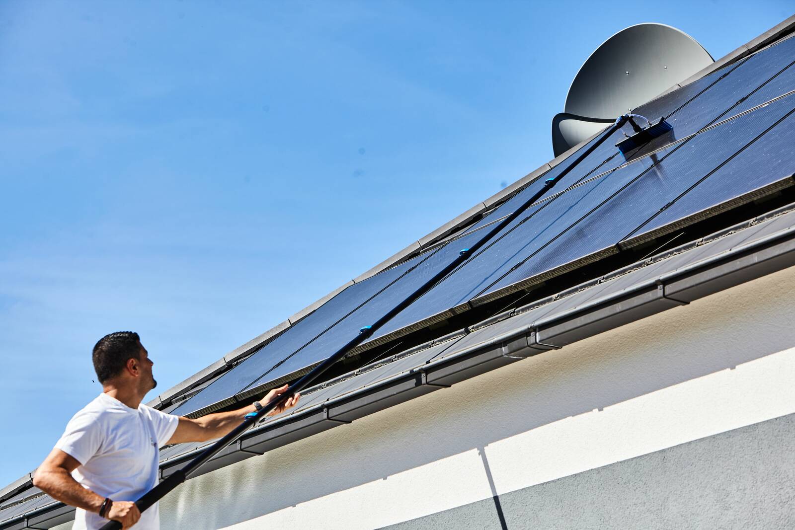 Heissner Teleskop Flächenbürste » Solar Panel Cleaner « bis 460 cm