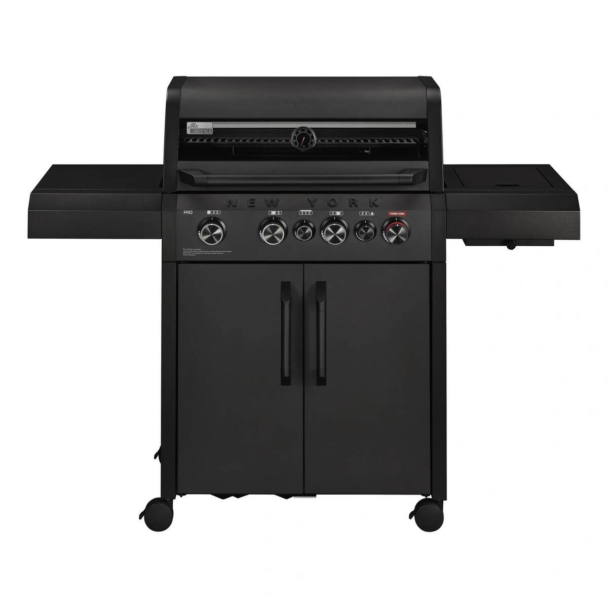Mr. Gardener Gasgrill » New York Pro « 3 Brenner, 27,4 kW, Panofenster