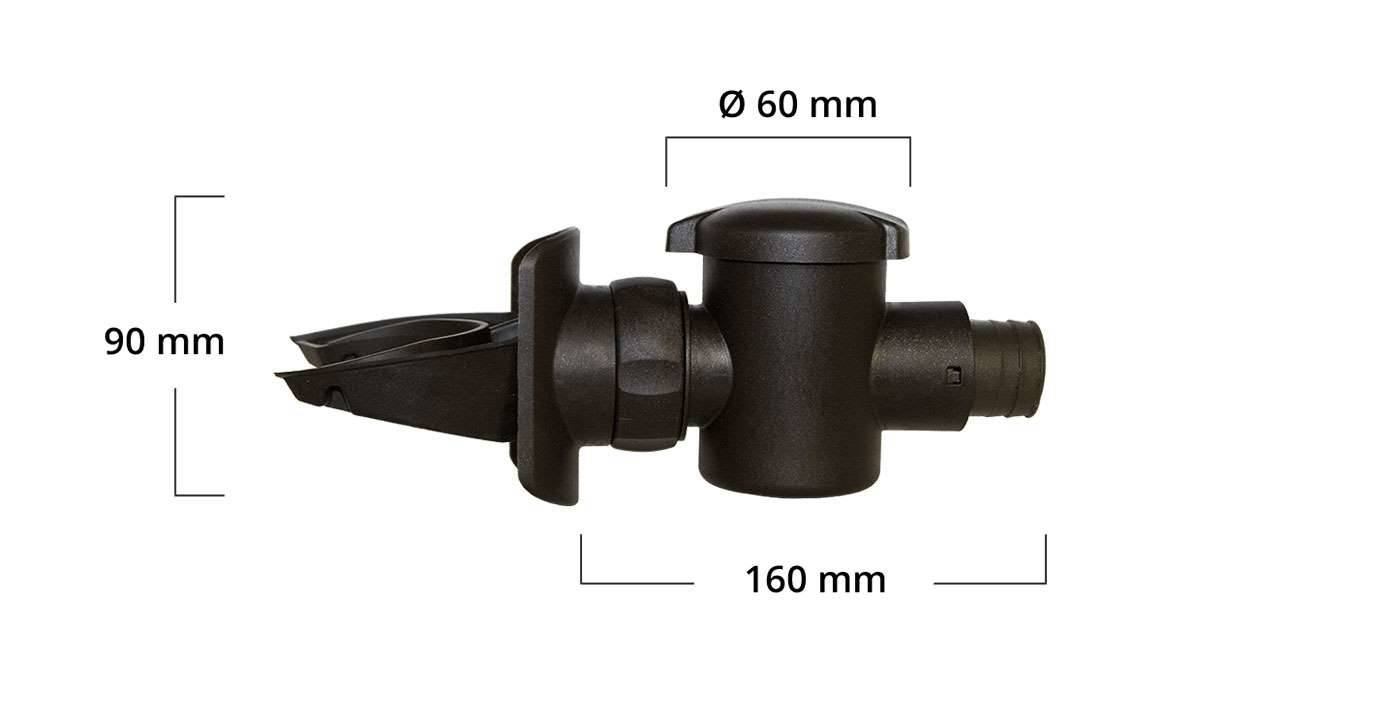 Graf Regensammler » Speedy « Fallrohrfilter, DN 70-100 mm